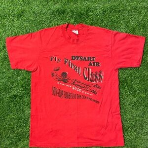 Vintage football championship t shirt size large